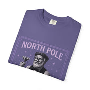 North Pole Speakeasy T-Shirt, Holiday T-Shirt, Unisex Christmas Tee, Vintage Style Tee, Fun Santa Shirt, Festive Gift Idea