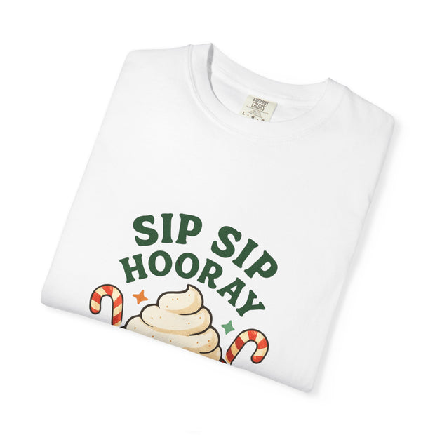 'Sip Sip Hooray' Holiday Unisex T-shirt