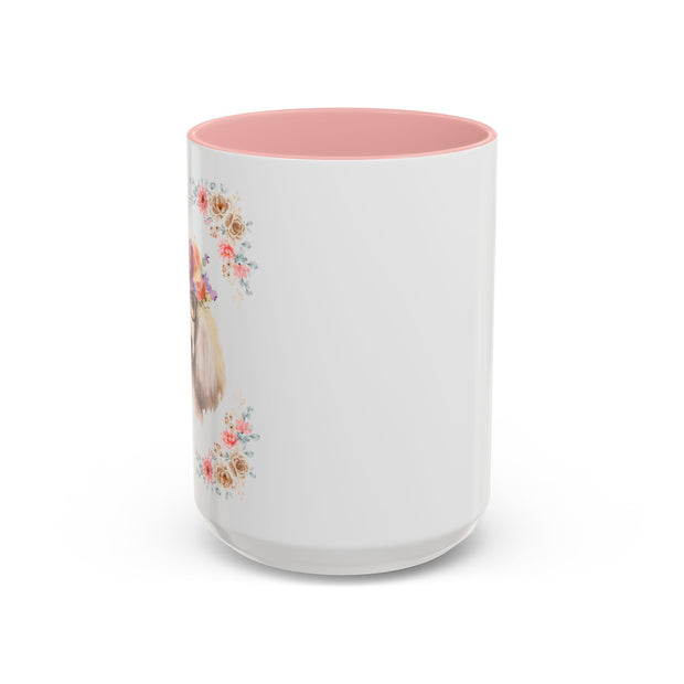 Geeky Goddess French Poodle Accent Coffee Mug