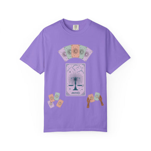 'Justice' Tarot Card Unisex T-shirt