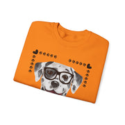 Geeky Good Dalmatian Unisex Crewneck Sweatshirt