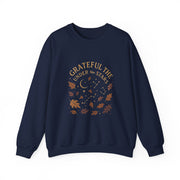Grateful Under the Stars Sweatshirt - Cozy Unisex Crewneck, Perfect for Fall, Thanksgiving, Gift for Friends, Family