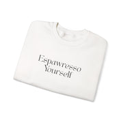 'Espawresso Yourself' Pug Crewneck Sweatshirt