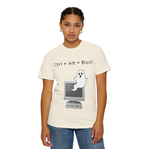 'Ctrl + Alt + Boo!' Unisex T-shirt