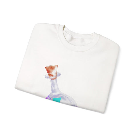 Magical Energy Purple Potion Unisex Crewneck Sweatshirt