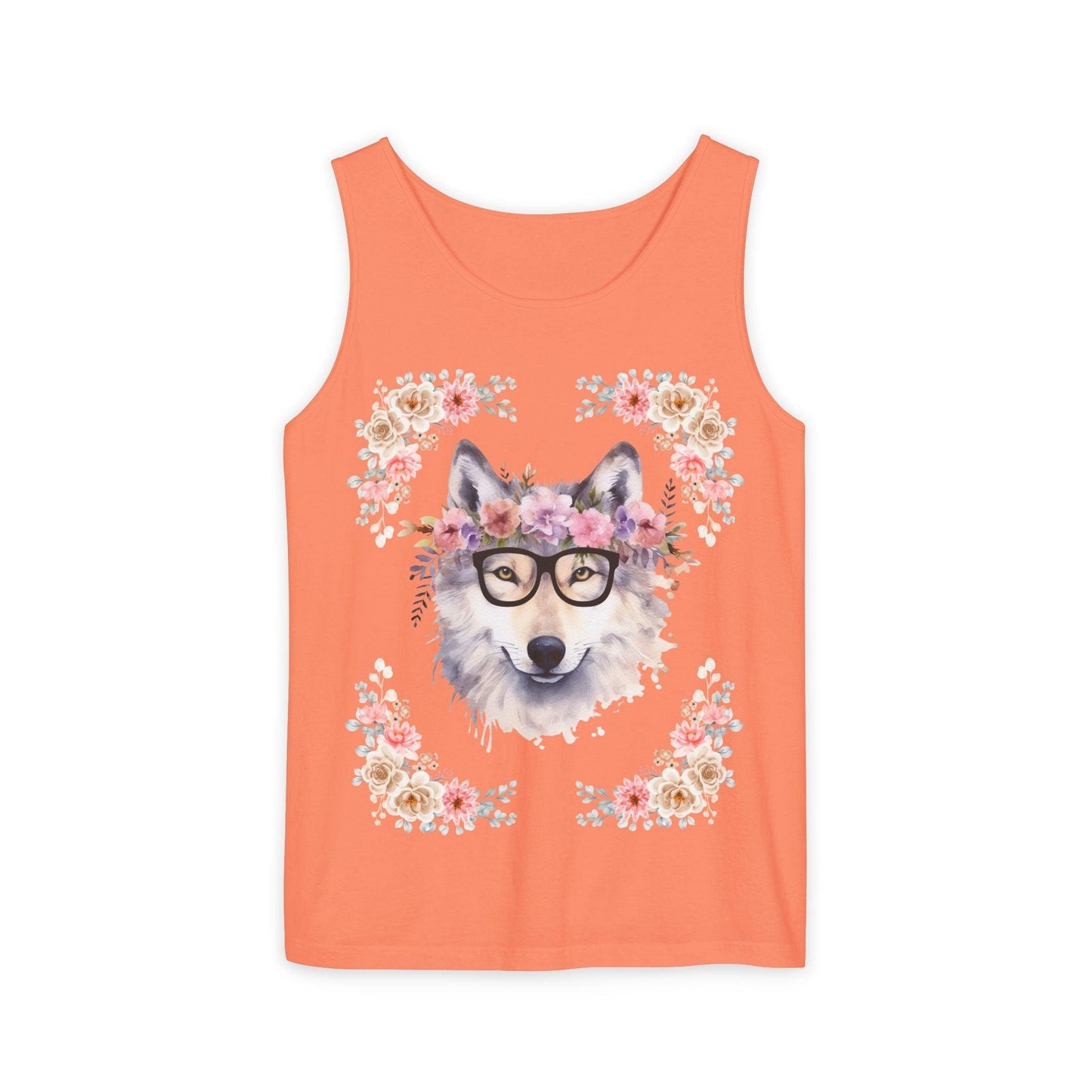 Geeky Goddess Wolf Unisex Tank Top