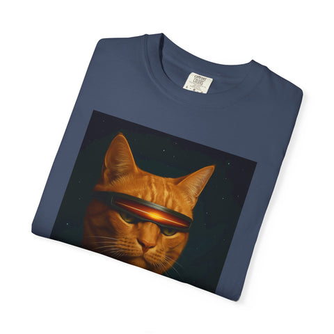 Paw Trek Orange Cat Unisex T-Shirt
