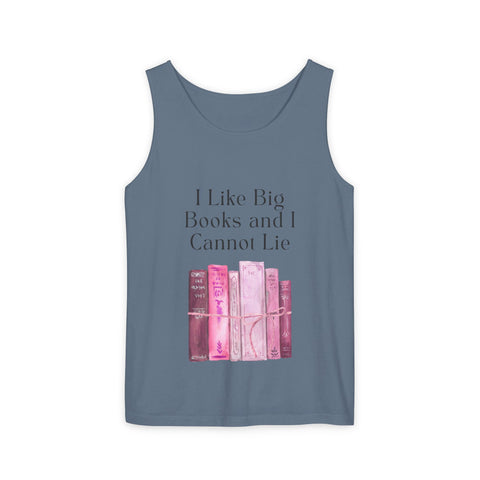 'I Like Big Books and I Cannot Lie" Unisex Tank Top