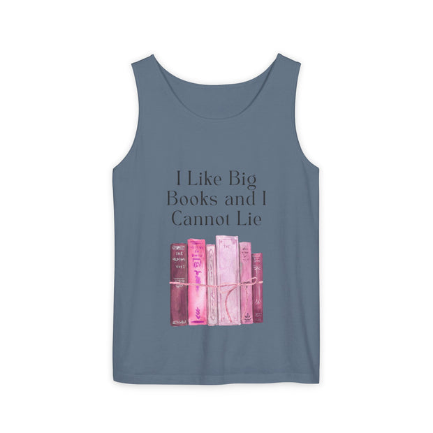 'I Like Big Books and I Cannot Lie" Unisex Tank Top
