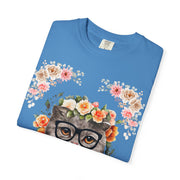 Geeky Goddess Gray Cat Unisex T-Shirt