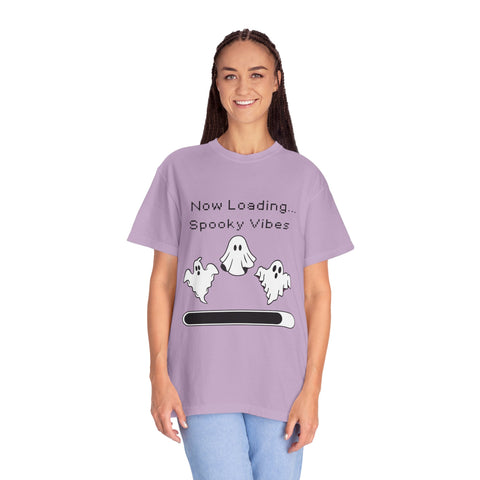 'Now Loading...Spooky Vibes' Unisex T-Shirt