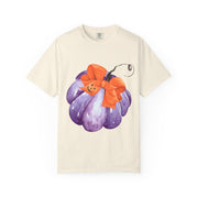 Purple Pumpkin Wrapped In A Bow Unisex T-Shirt