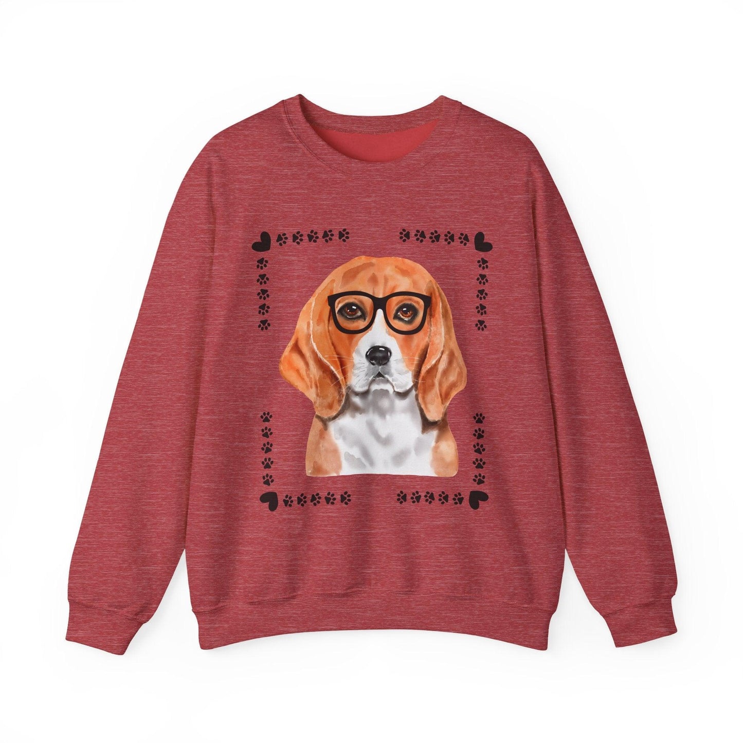 Geeky Good Beagle Unisex Crewneck Sweatshirt