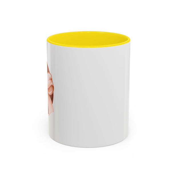Mars Wrapped In A Bow Accent Coffee Mug