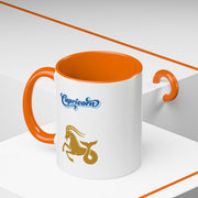 'Capricorn' Zodiac Accent Coffee Mug