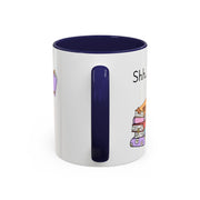 'Shhh...I'm Plotting' Accent Coffee Mug