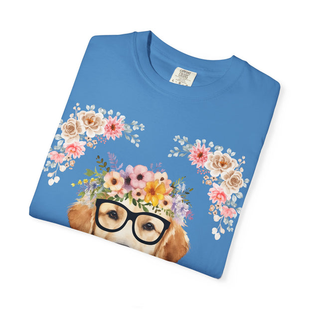 Geeky Goddess Golden Retriever Unisex T-Shirt