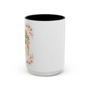 Geeky Goddess Pomeranian Accent Coffee Mug