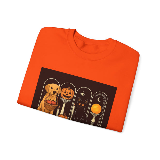 Spooky Season Golden Retriever Crewneck Sweatshirt