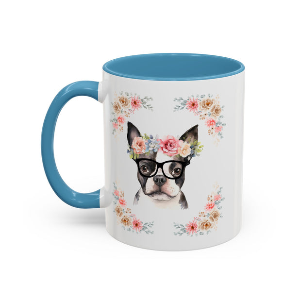 Geeky Goddess French Bulldog Accent Coffee Mug