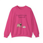 'Espawresso Yourself' Pug Crewneck Sweatshirt