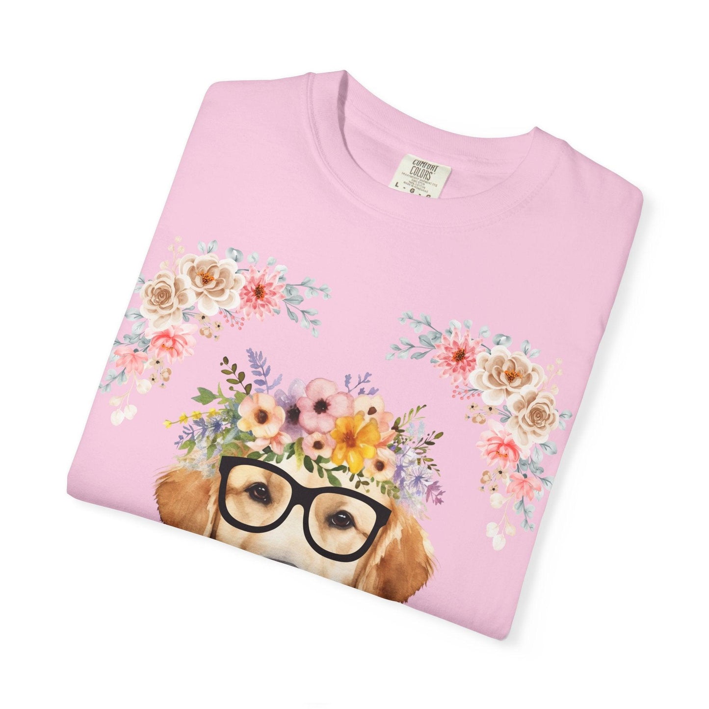 Geeky Goddess Golden Retriever Unisex T-Shirt