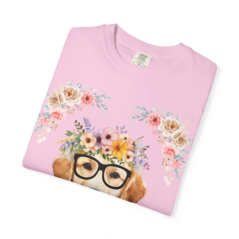 Geeky Goddess Golden Retriever Unisex T-Shirt