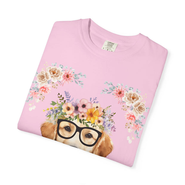 Geeky Goddess Golden Retriever Unisex T-Shirt
