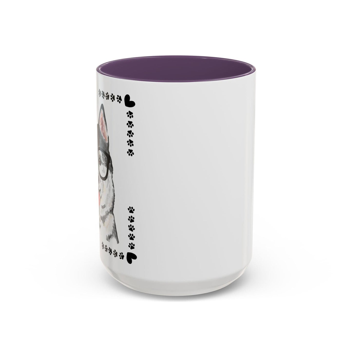 Geeky Good Siberian Husky Accent Coffee Mug