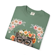 Geeky Goddess Gray Cat Unisex T-Shirt