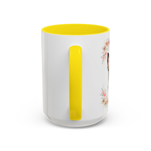 Geeky Goddess French Bulldog Accent Coffee Mug