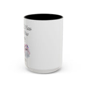 'Player 2 Has Joined The Party' 'Est. 2025' Accent Coffee Mug
