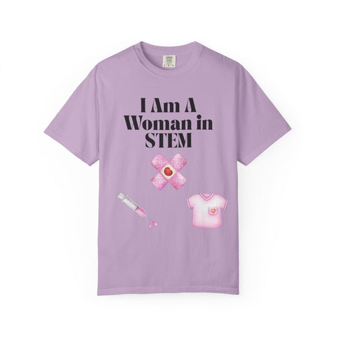 'I Am A Woman in STEM' Nurse Unisex T-Shirt