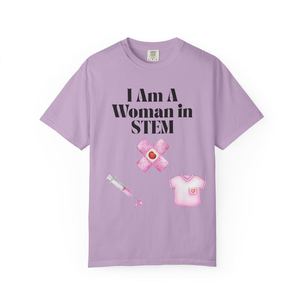 'I Am A Woman in STEM' Nurse Unisex T-Shirt