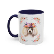 Geeky Goddess French Poodle Accent Coffee Mug