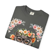 Geeky Goddess Gray Cat Unisex T-Shirt