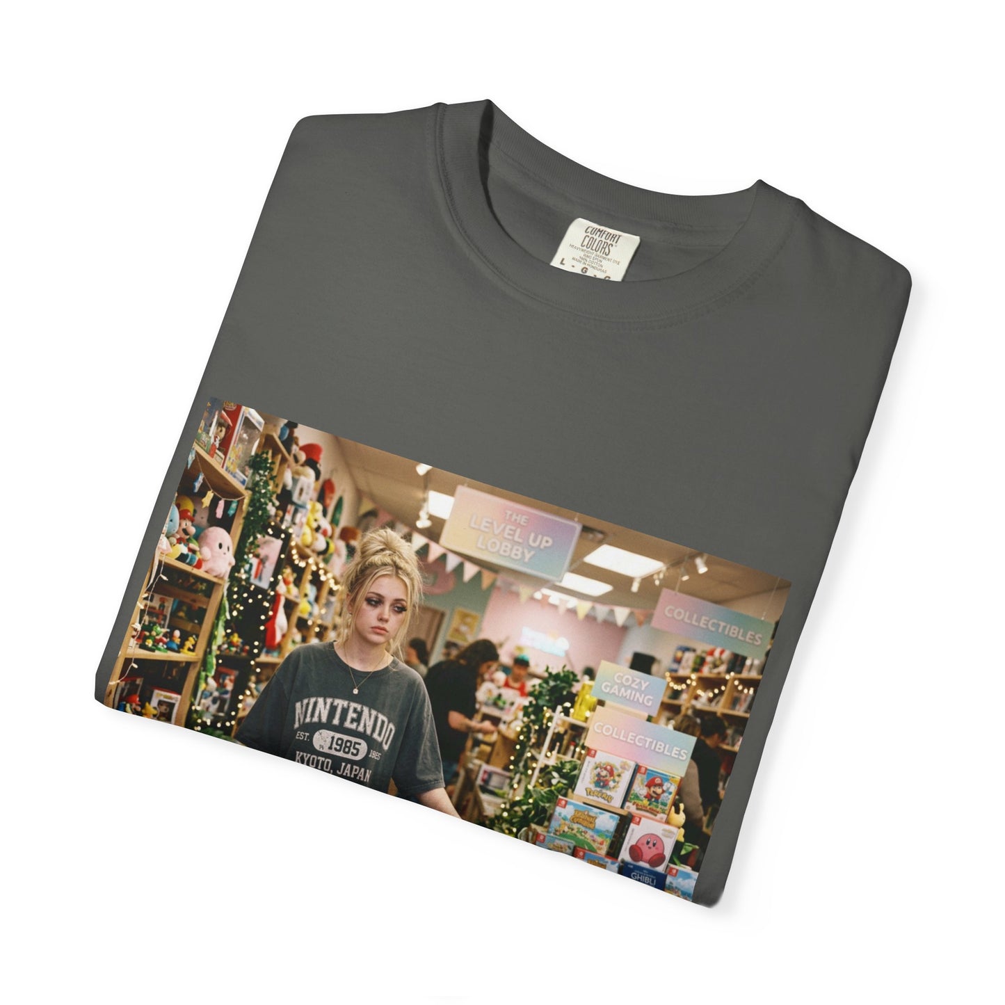 Unwell But Gaming Shirt | Gamer Girl Tee, Cozy Gaming Shirt, Video Game Lover Gift, Caffeine & Side Quests Aesthetic, Oversized Graphic Tee