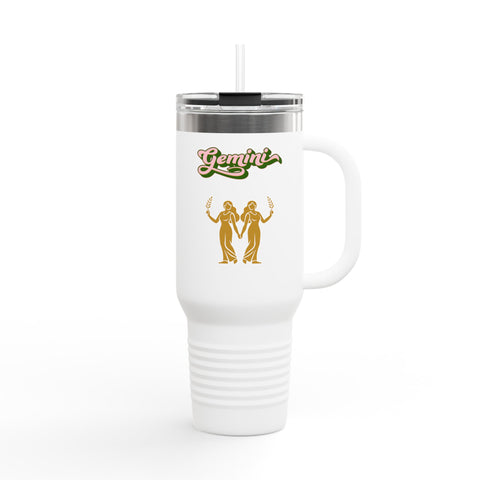 'Gemini' Zodiac Insulated Travel Mug, 40oz