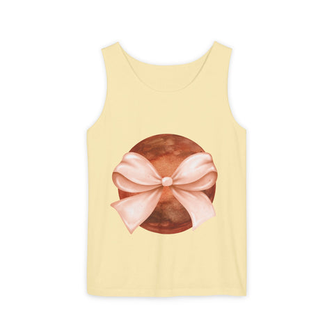 Mars Wrapped In Bow Unisex Tank Top