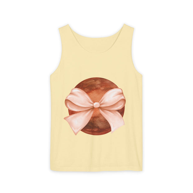 Mars Wrapped In Bow Unisex Tank Top