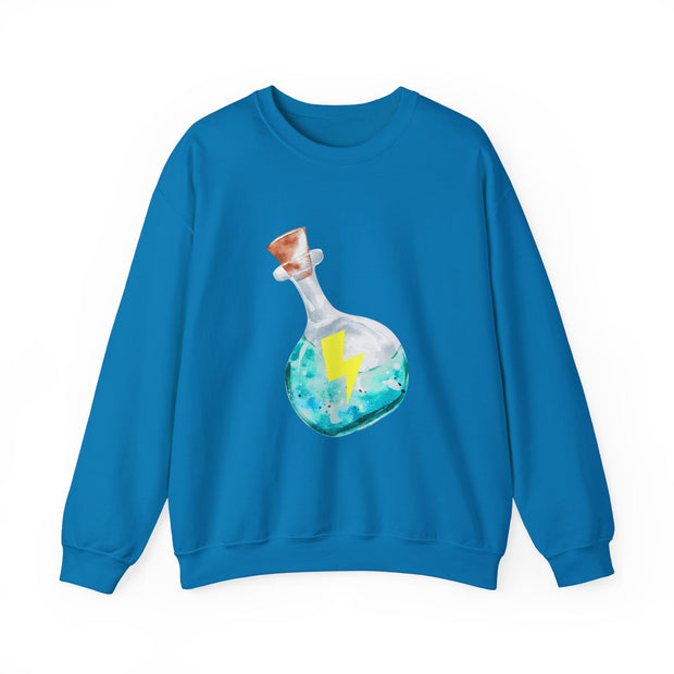 Magical Energy Blue Potion Unisex Crewneck Sweatshirt