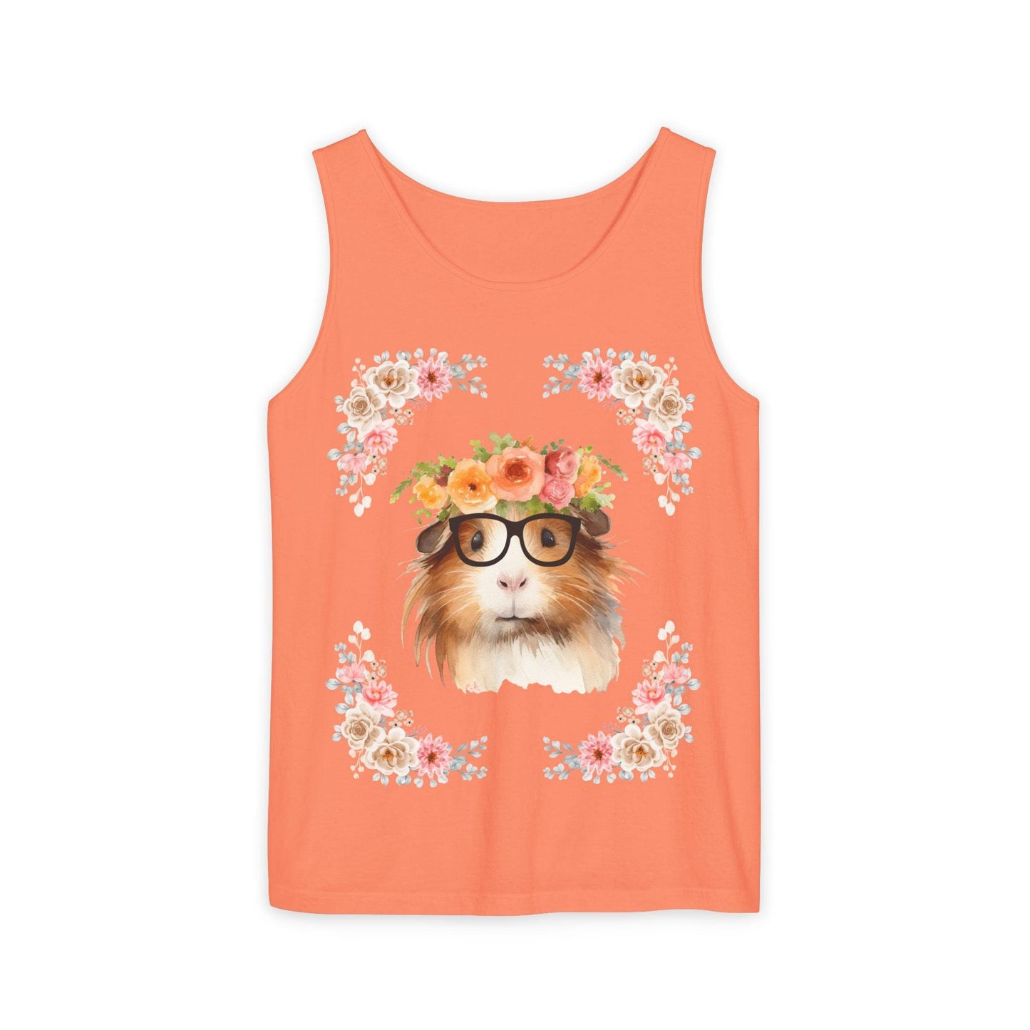 Geeky Goddess Guinea Pig Unisex Tank Top