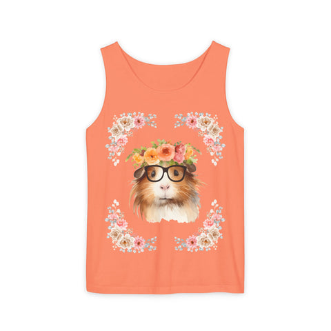 Geeky Goddess Guinea Pig Unisex Tank Top