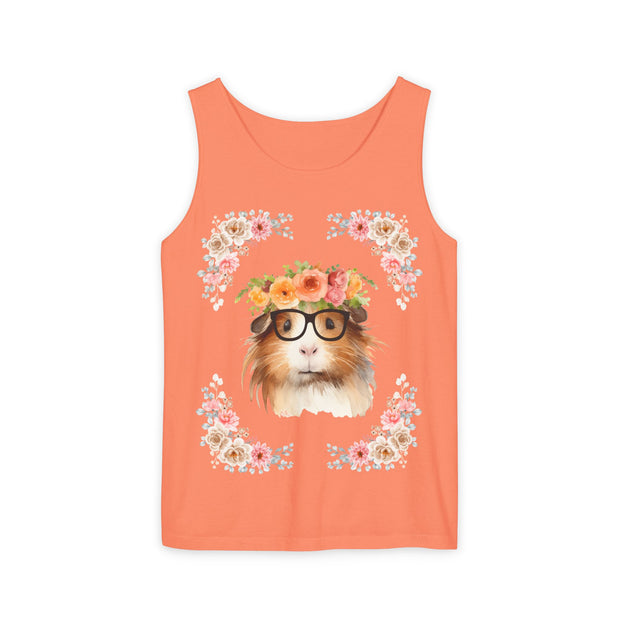 Geeky Goddess Guinea Pig Unisex Tank Top