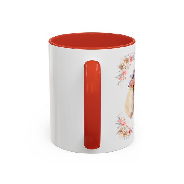 Geeky Goddess French Poodle Accent Coffee Mug