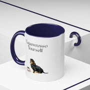 'Espawresso Yourself' Dachshund Accent Coffee Mug