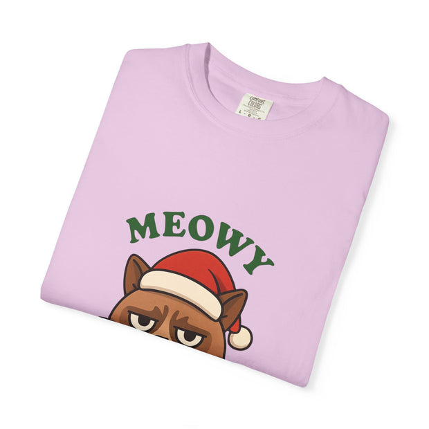 'Meowy Christmas Anyway' Unisex T-Shirt