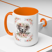 Geeky Goddess Koala Accent Coffee Mug