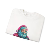 Santa with Game Controller Crewneck, Stay Merry Game On Holiday Sweatshirt