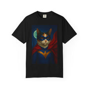 Superhero Tri-Colored Cat Unisex T-shirt